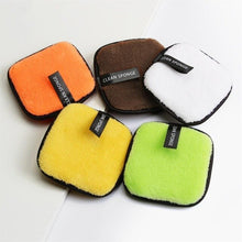 Load image into Gallery viewer, 1/5/10PC Face Skincare Soft Microfiber Cleaner Makeup Remover Towel Reusable Cleansing Cotton Cloth Pads Plush Puff Beauty Tools