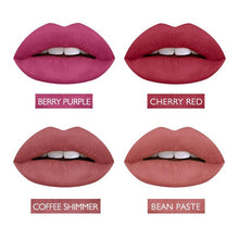 Load image into Gallery viewer, COSCELIA Matte Lipstick Velvet Sexy Lip gloss Set Cosmetic Lip Tint lip gloss Waterproof 4pcs lipstick for lips Moisturizer