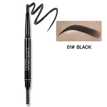 Load image into Gallery viewer, HANDAIYAN 5 Color Double Ended Eyebrow Pencil Waterproof Rotatable Triangle Eye Brow Pencil Tint 24H Lasting 2018 Makeup TSLM2