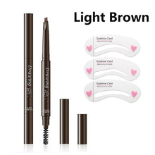 Load image into Gallery viewer, EyeBrow Pencil Cosmetics Makeup Tint Natural Long Lasting Paint Tattoo Eyebrow Waterproof Black Brown Eye brow Makeup Set Beauty