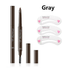 Load image into Gallery viewer, EyeBrow Pencil Cosmetics Makeup Tint Natural Long Lasting Paint Tattoo Eyebrow Waterproof Black Brown Eye brow Makeup Set Beauty