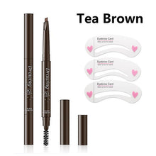 Load image into Gallery viewer, EyeBrow Pencil Cosmetics Makeup Tint Natural Long Lasting Paint Tattoo Eyebrow Waterproof Black Brown Eye brow Makeup Set Beauty