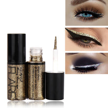 Load image into Gallery viewer, Professional Makeup Silver Rose Gold Color Liquid Glitter Eyeliner Shiny Eye Liners Women Eye Pigment Korean Cosmetic Waterproof
