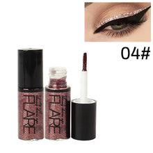Load image into Gallery viewer, Professional Makeup Silver Rose Gold Color Liquid Glitter Eyeliner Shiny Eye Liners Women Eye Pigment Korean Cosmetic Waterproof