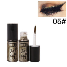 Load image into Gallery viewer, Professional Makeup Silver Rose Gold Color Liquid Glitter Eyeliner Shiny Eye Liners Women Eye Pigment Korean Cosmetic Waterproof