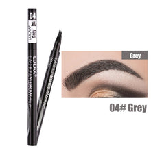 Load image into Gallery viewer, 1Pcs Women Makeup Sketch Liquid Eyebrow Pencil  Waterproof Brown Eye Brow Tattoo Dye Tint Pen Liner Long Lasting Eyebrow